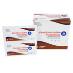 Dynarex Povidone Iodine Swabsticks, 3 Swabsticks per Packet, 10bxs/case (250 Count)