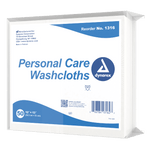 Dynarex Personal Care Washcloth, 12" x 13", 50ea/bx, 16bxs/case (800 Count)