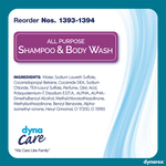 DynaCare All Purpose Shampoo & Body Wash, 1 gal. 4bot/case (4 Count)