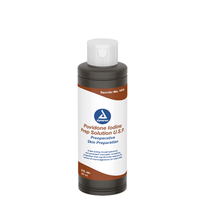 Dynarex Povidone Iodine Prep Solution Bottle