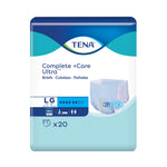 TENA Complete +Care Ultra Briefs with CurvDefence — Large / Package of 20