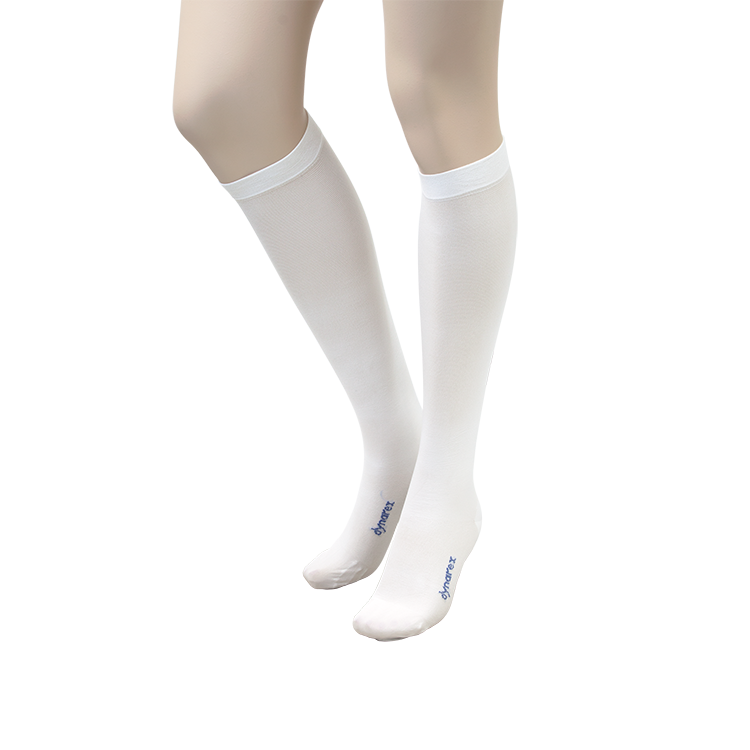 Dynarex DynaFit Compression Stockings - 12pairs/bx, 5bxs/case (60 Pairs)