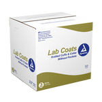Dynarex Lab Coat w/out Pockets - 10ea/bx, 3bxs/cs (30 Count)