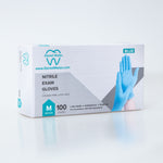 Dental Mates 4mil Disposable Nitrile Gloves 10 boxes/1,000pcs per Case