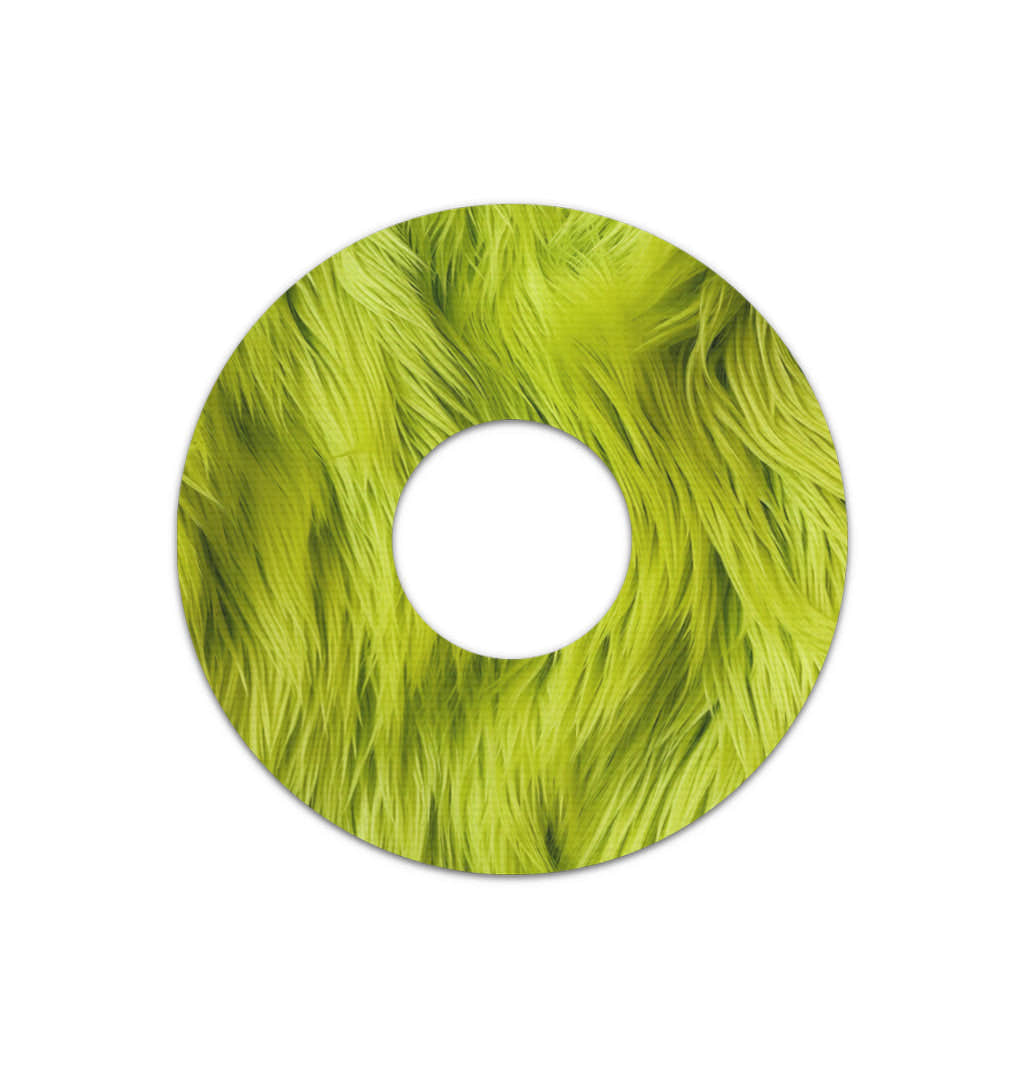 Green Fur FreeStyle Libre 3 Plus & Lingo  Patch Tape - Pump Peelz