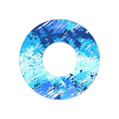 Beta Blue Freestyle Libre 2 Patch Tape - Pump Peelz