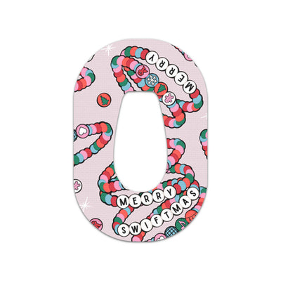 Merry Swiftmas Dexcom G6 Patch Tape - Pump Peelz