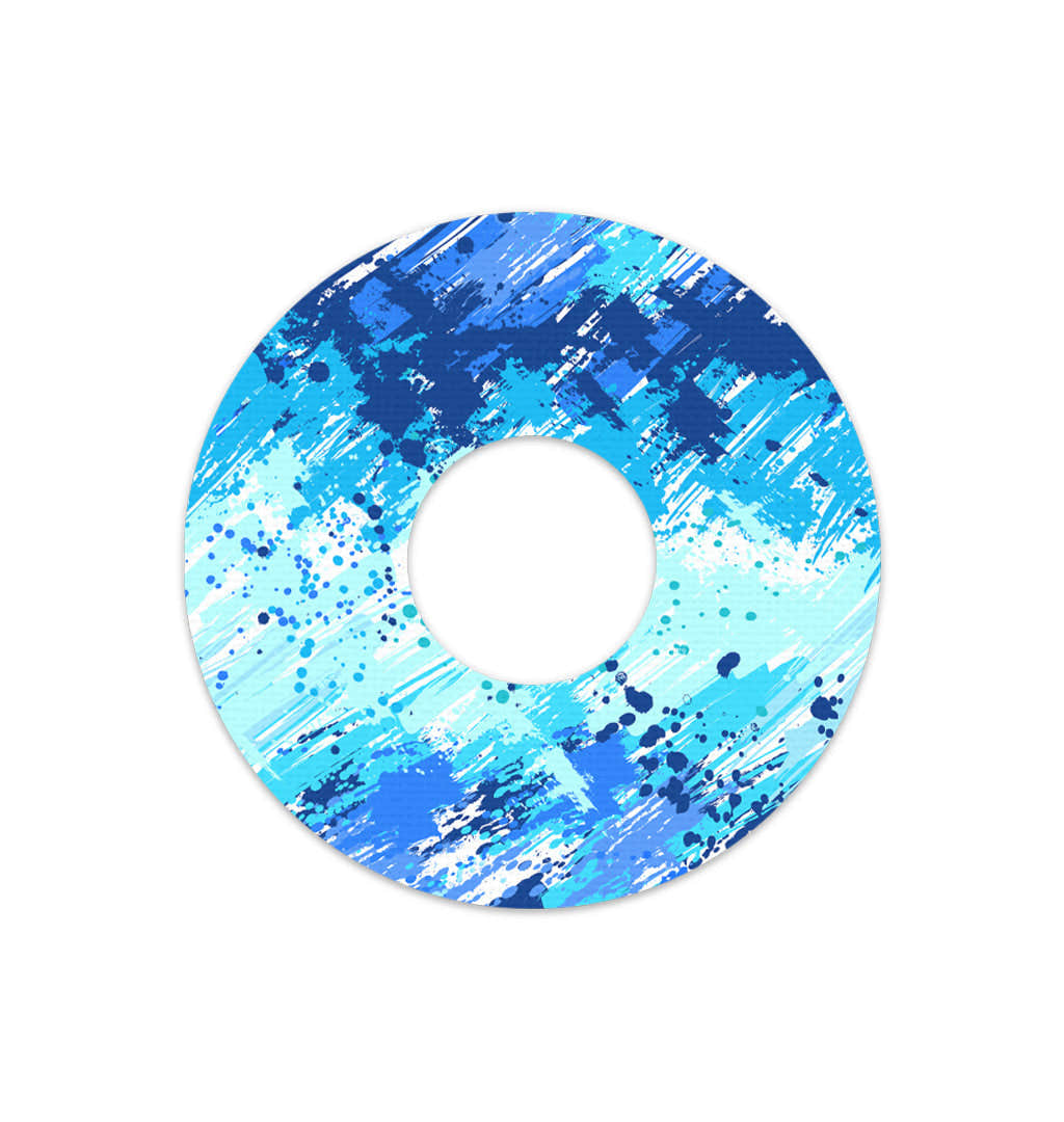 Beta Blue FreeStyle Libre 3 Plus & Lingo  Patch Tape - Pump Peelz