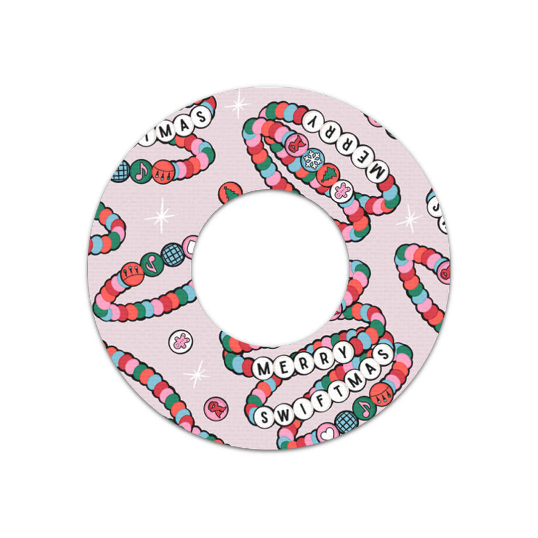 Merry Swiftmas Freestyle Libre 2 Patch Tape - Pump Peelz