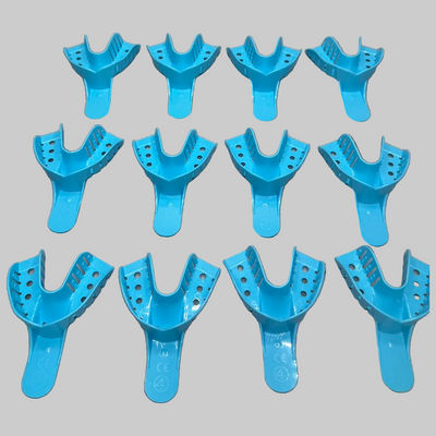 Disposable Dental Bite Trays impression trays 12pcs