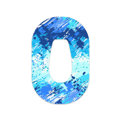 Beta Blue Dexcom G6 Patch Tape - Pump Peelz