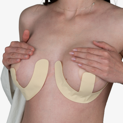 Advanced Medical-Grade Silicone Breast Anchor Sheets - Now includes Adhesive Tape for Longer Hold!