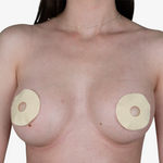 Advanced Medical Grade Silicone Areola Circles for Breast Scars - Now includes Adhesive Tape for Longer Hold!