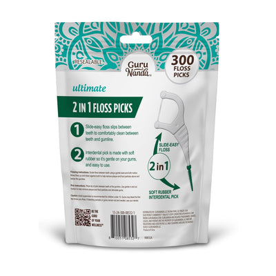 2-in-1 Dental Floss Picks