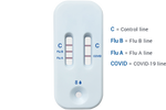 Healgen Scientific COVID-19/Flu A&B Ag Combo Rapid Test Cassette (Swab)