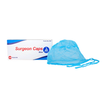 Dynarex Surgeon Cap O.R., Blue - 100ea/bx, 5bxs/case (500 Count)