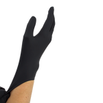 Dynarex Black Arrow Latex Exam Gloves, 6 Mil Thick, Powder-Free - 100/bx, 10bxs/cs (1000 Count)