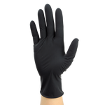 Dynarex Black Arrow Latex Exam Gloves, 6 Mil Thick, Powder-Free - 100/bx, 10bxs/cs (1000 Count)