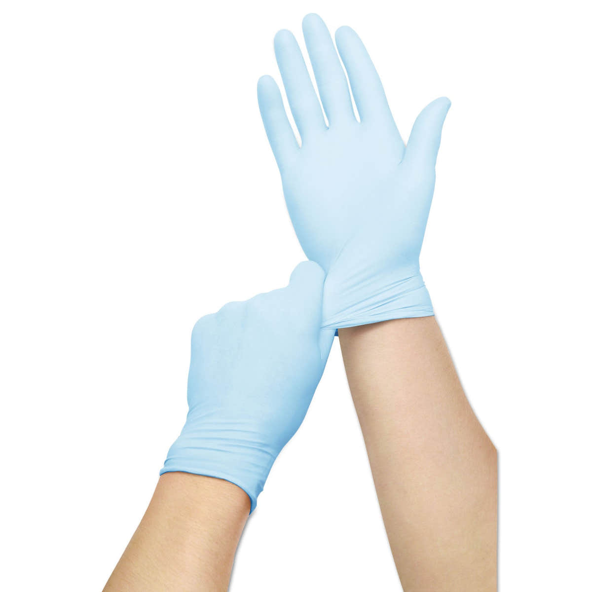 Curad Nitrile Exam Glove, Powder-Free, Small, 150/Box