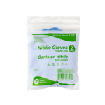 Dynarex Nitrile Exam Gloves In A Bag - Large Powder-Free, Blue - 2prs/bg, 500bgs/cs (1000 Pairs)