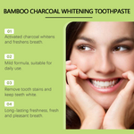 Bamboo Charcoal Toothpaste for Fresh Breath and Whiter Teeth