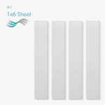 Advanced Medical-Grade Silicone 1" x 6" Strips - Now includes Adhesive Tape for Longer Hold!