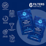 Disposable Replacement CPAP Filters for Resmed Airsense 10 (6-Pack)