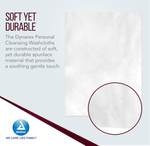 Dynarex DynaCare Premoistened Adult Washcloths, 8" x 12" Soft Pack Refill, 12pks/case (600 Count)
