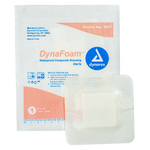 Dynarex DynaFoam - Waterproof Bordered Foam  10ea/bx, 12bxs/cs (1200 Count)