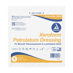 Dynarex Xeroform Gauze Dressing, 4" x 4", 25ea/bx 4bxs/cs (100 Count)