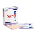 Dynarex SiliGentle - Silicone Bordered Foam Dressing, 10ea/bx, 12bxs/cs (120 Count)
