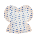 Dynarex SiliGentle - Silicone Bordered Foam Dressing, Heel - 5ea/bx, 12bxs/cs (60 Count)