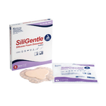 Dynarex SiliGentle - Silicone Bordered Foam Dressing, Heel - 5ea/bx, 12bxs/cs (60 Count)