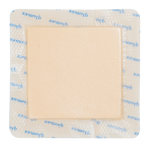 Dynarex SiliGentle AG - Silver Silicone Bordered Foam Dressing, 10ea/bx, 5bxs/cs (50 Count)