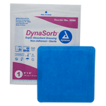 Dynarex DynaSorb - Super Absorbent Dressing, Non-Adhering, 10ea/bx, 12bxs/cs (120 Count)