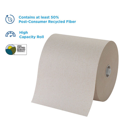 Georgia Pacific Pacific Blue Ultra Paper Towels, 7.87" x 1,150 ft, Natural, 6 Rolls/Carton