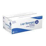 Dynarex Lap Sponge - Pre-washed - Sterile, 5ea/bx, 40bxs/cs (200 Count)