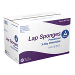 Dynarex Lap Sponge - Pre-washed - Sterile, 5ea/bx, 40bxs/cs (200 Count)