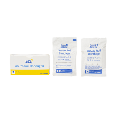 Dynarex Gauze Roll Bandage - 2/Unit, 2 x 6 yd 2ea/bx, 100bxs/cs (200 Count)