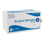 Dynarex Surgical Gauze Sponge, 3" x 3" - 8 Ply 200ea/bx, 20bxs/cs (4000 Count)