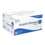 Dynarex Surgical Gauze Sponge, 3" x 3" 12 Ply 200ea/bx, 20bxs/cs (4000 Count)