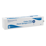 Dynarex Surgical Gauze Sponge, 2" x 2" Cotton Filled, 200ea/bx, 25bxs/cs (5000 Count)