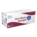 Dynarex Non-Woven Sponge, 4" x 4" 4 Ply   200ea/bx, 10bxs/cs (2000 Count)