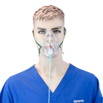 Dynarex Resp-O2 Medium-Concentration Elongated Masks (50 Count)