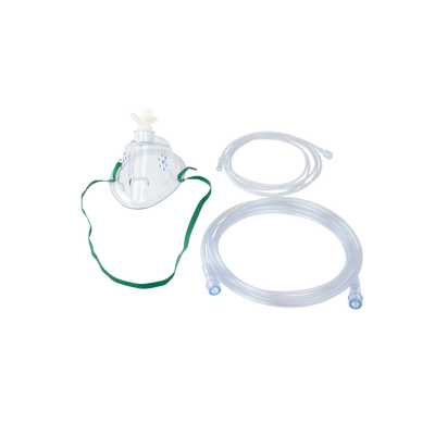 Dynarex EtCO2 Elongated Mask w/ CO2 sampling line w/ 7', 2.1 m - (25 Count)