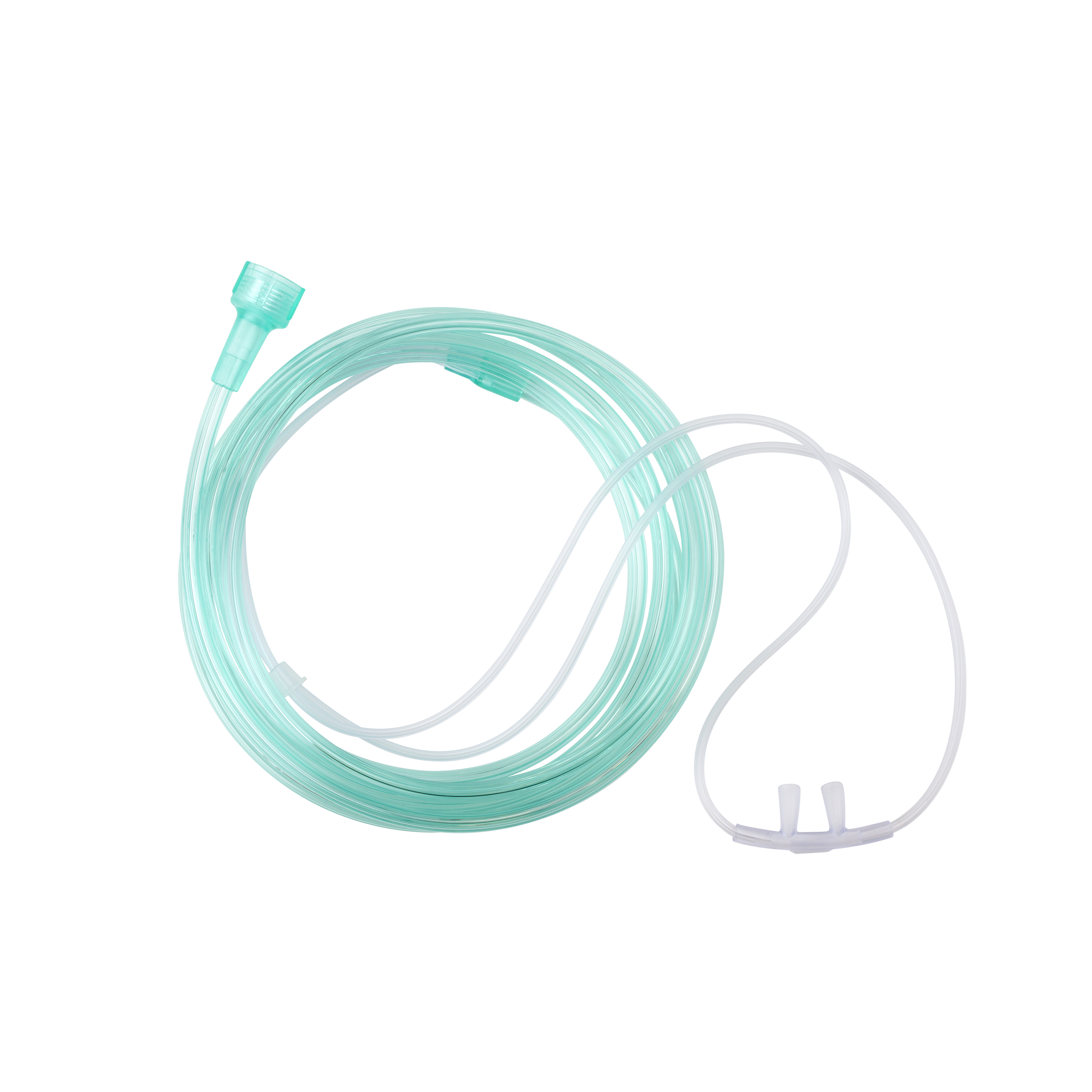 Dynarex Resp-O2 Nasal Oxygen Cannulas with Cushion Tips - Adult, 50' Universal Connector (15 Count)