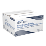 Dynarex Resp-O2 Nasal Oxygen Cannulas with Cushion Tips and Ultra Soft Ear Foam (50 Count)
