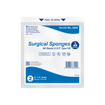 Dynarex Surgical Gauze Sponge - Sterile 2's, 4" x 4" - 25ea/bx, 24bxs/cs (600 Count)
