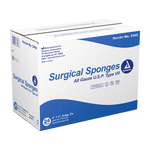 Dynarex Surgical Gauze Sponge - Sterile 2's, 4" x 4" - 25ea/bx, 24bxs/cs (600 Count)