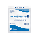 Dynarex Surgical Gauze Sponge - Sterile 2's, 4" x 4" - 25ea/bx, 24bxs/cs (600 Count)